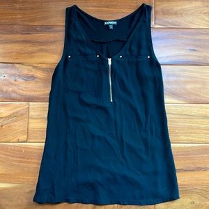 Express tank size Small gold hardware